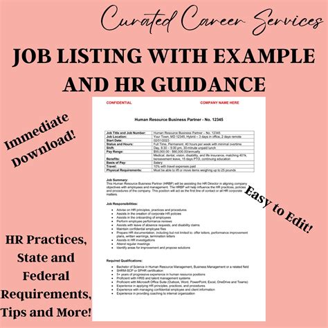 new job listings.